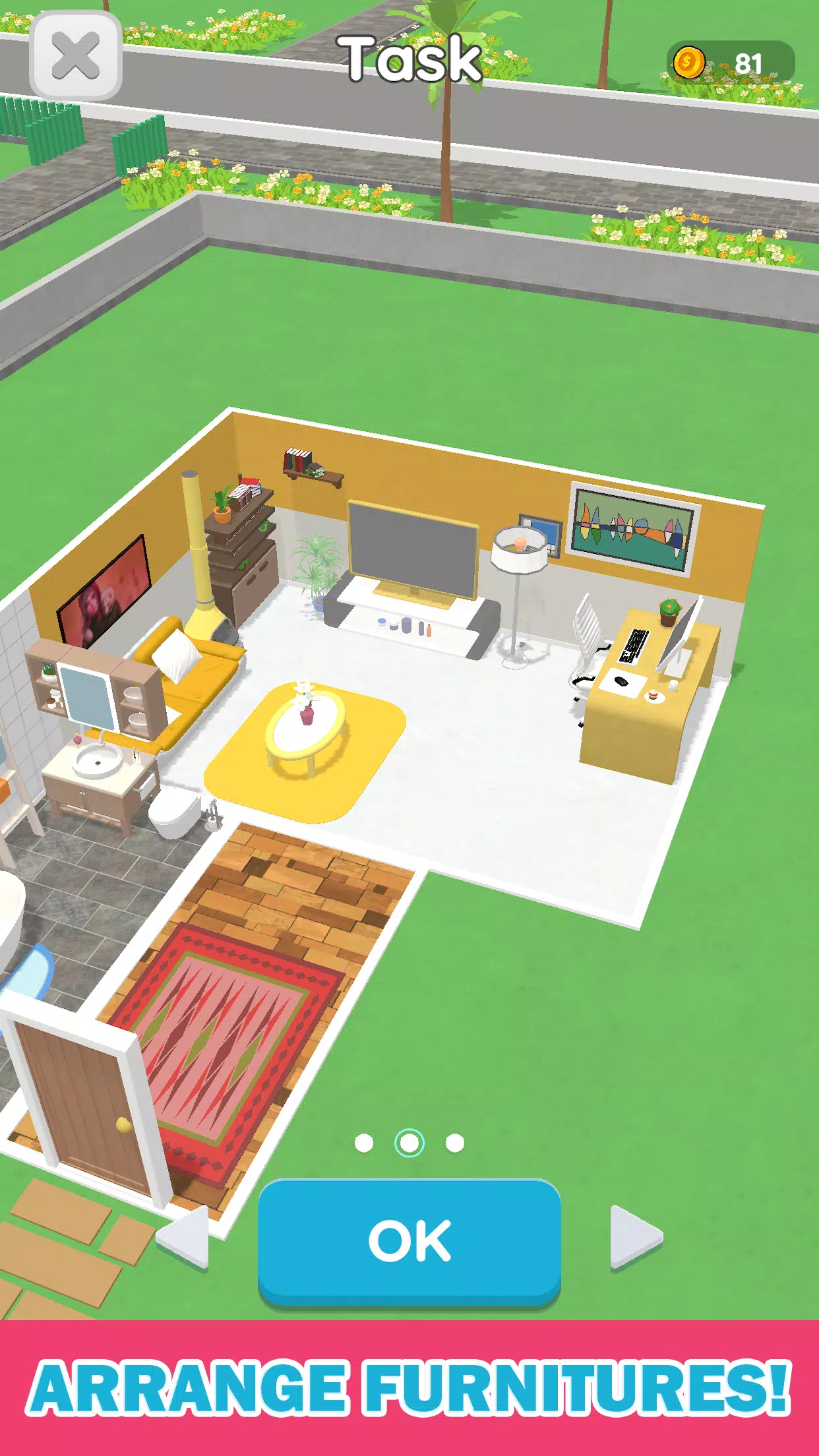 Room Sort - Floor Plan Game Screenshot 2