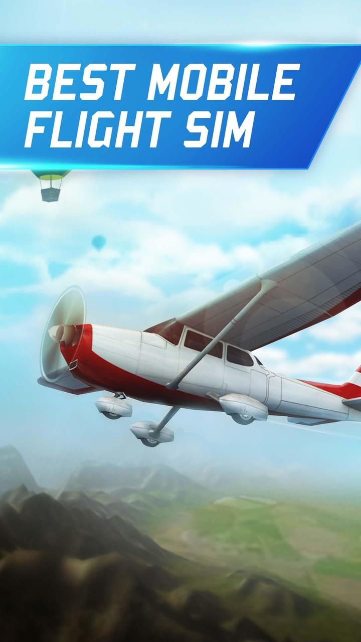 Flight Pilot:Simulator 3D Ekran Görüntüsü 2