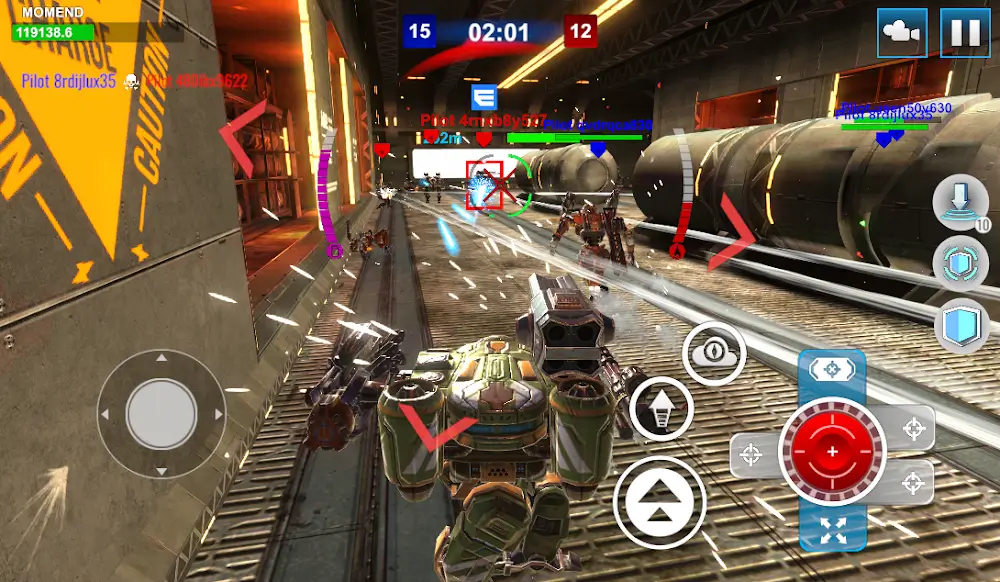 Mech Wars 스크린샷 3