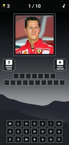 Formula 1:Guess F1 Driver Quiz Captura de pantalla 2