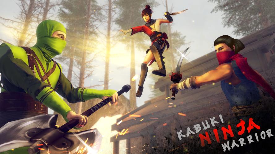 Ninja Shadow Fighting Games 3D Captura de tela 2