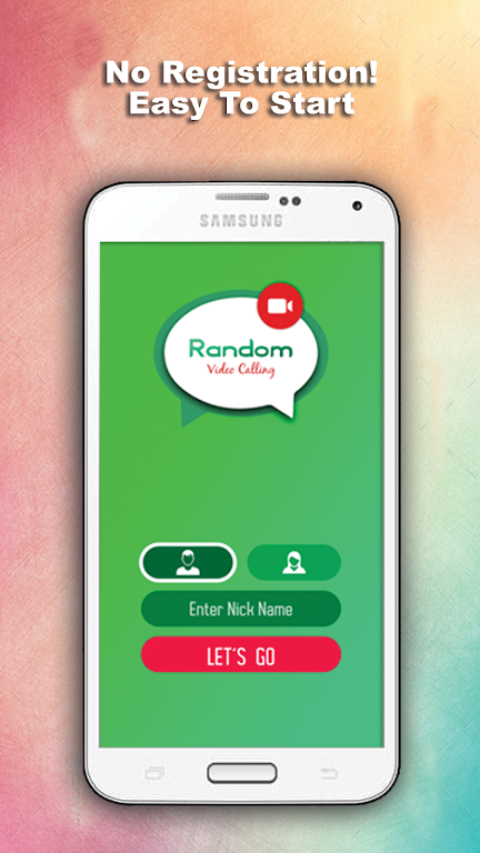 Random Video Chat स्क्रीनशॉट 1