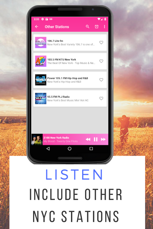 Schermata Z100 New York Radio FM 100.3 A 2