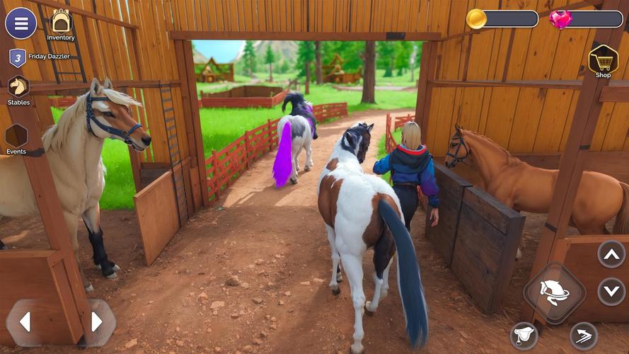 My Fantasy Horse Care Academy Schermafbeelding 1