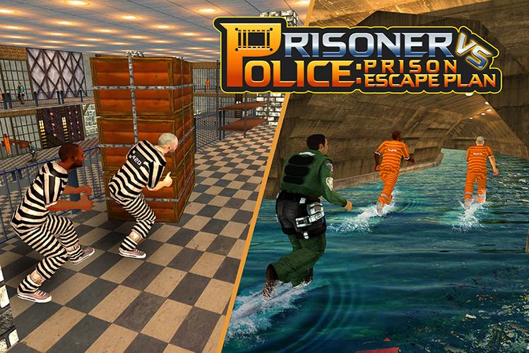 Police Vs Prisoner Escape jail ဖန်သားပြင်ဓာတ်ပုံ 4
