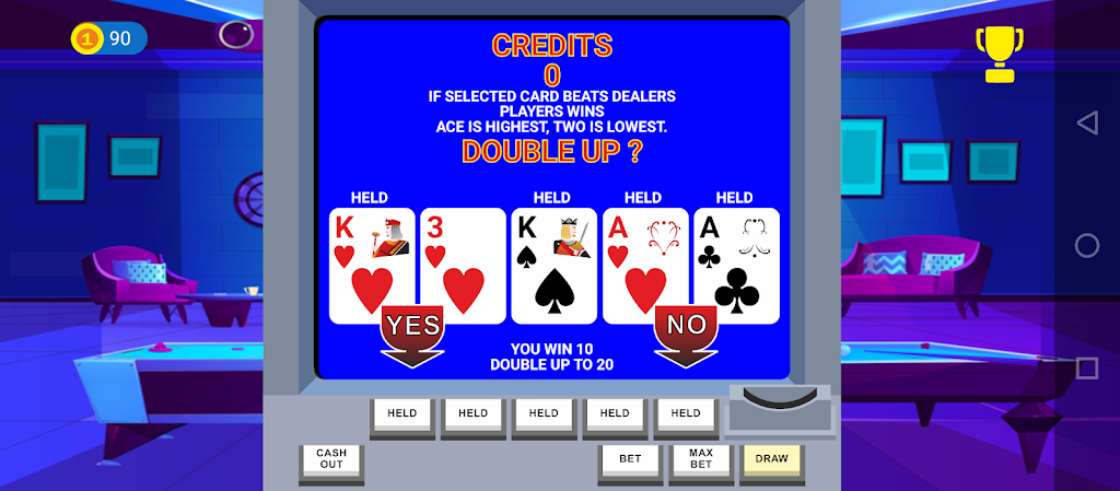 Video Poker Big Bet應用截圖第2張