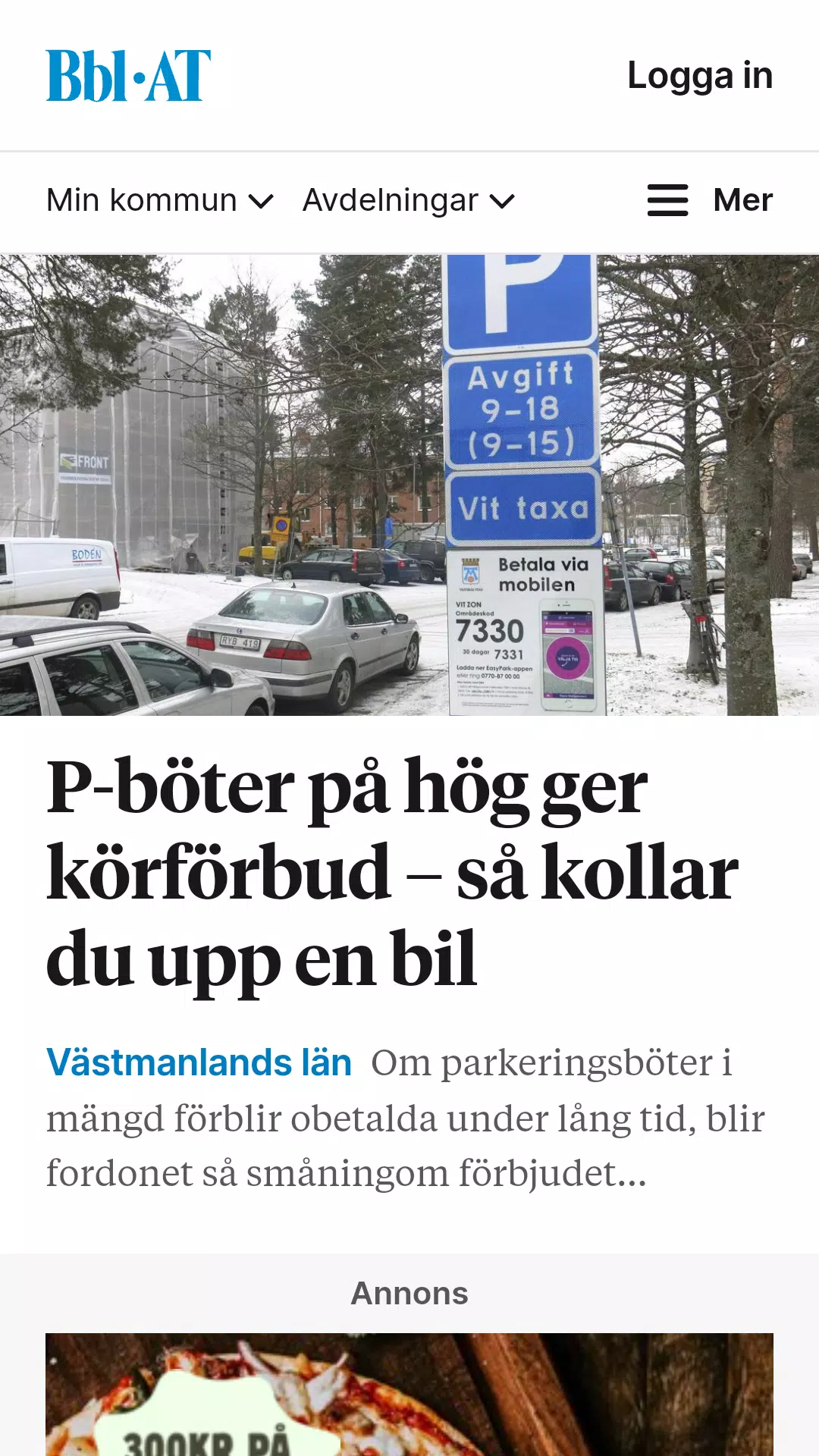 bblat.se Tangkapan skrin 2