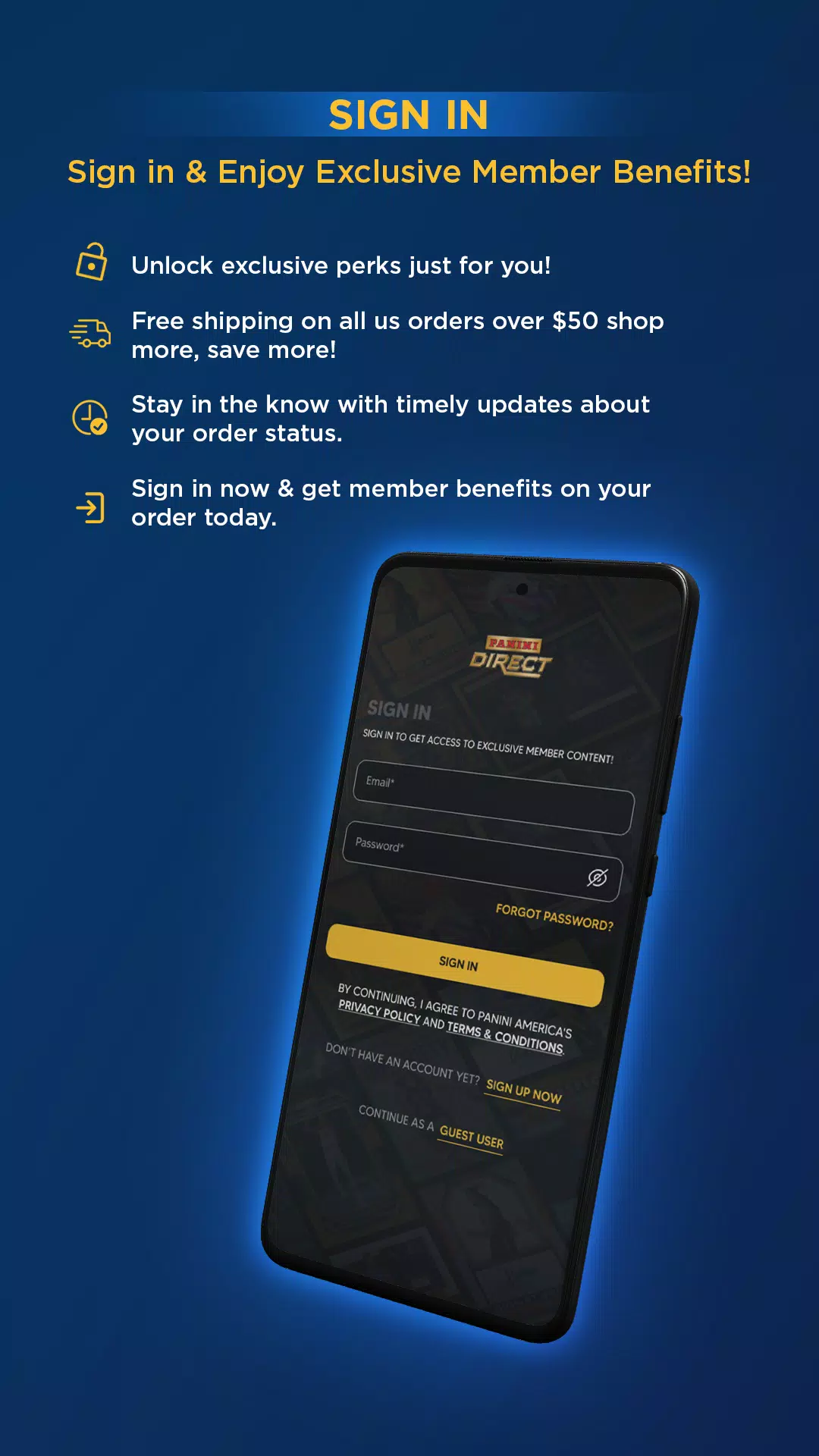 Panini Direct Screenshot 4