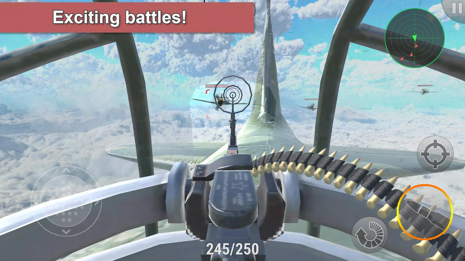 Air Defender: Bomber Simulator Capture d'écran 2