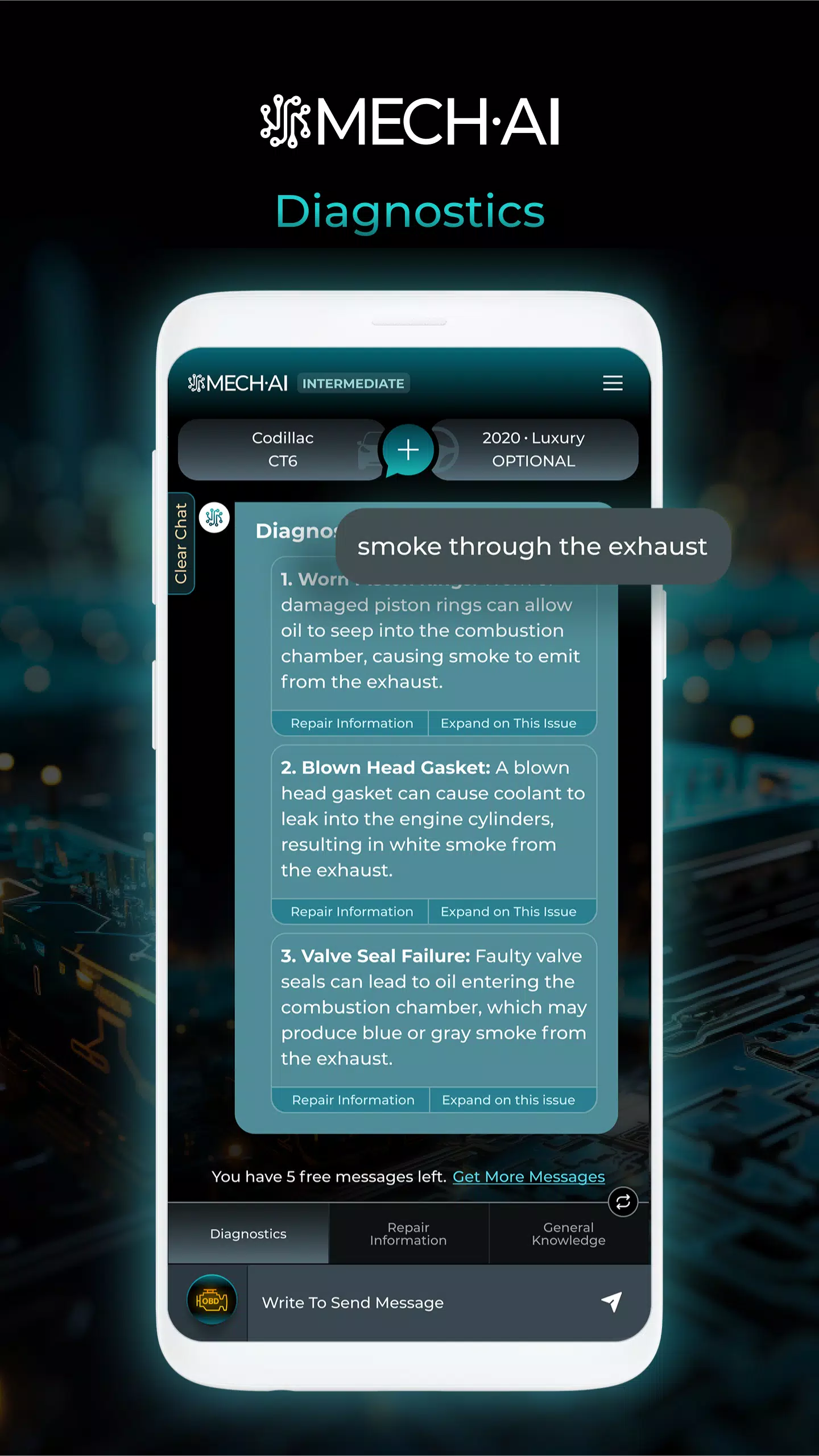 Schermata MECH.AI: Diagnostic & Repair 2