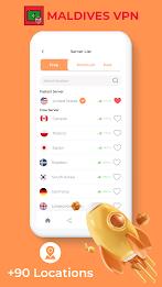 Maldives VPN - Private Proxy ဖန်သားပြင်ဓာတ်ပုံ 3
