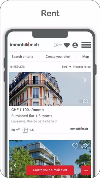 immobilier.ch应用截图第1张