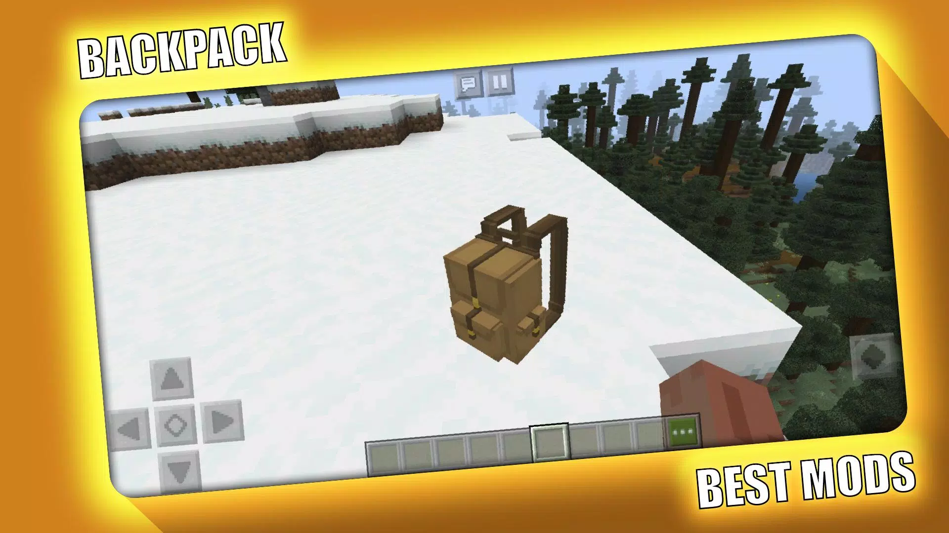 BackPack Mod for Minecraft PE  Screenshot 1