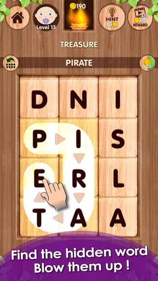 Falling Word Games - Addictive Ảnh chụp màn hình 1