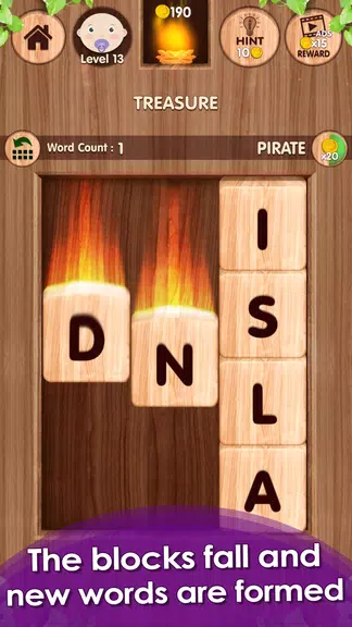 Falling Word Games - Addictive Ảnh chụp màn hình 2