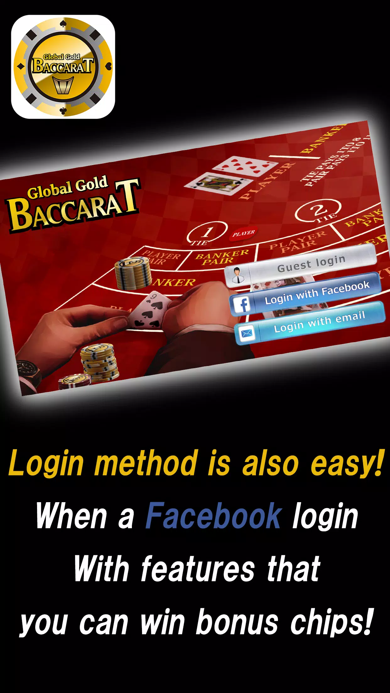Global Gold Baccarat應用截圖第1張