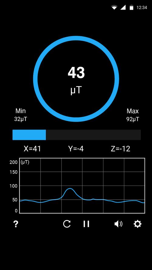 Metals Detector Screenshot 1