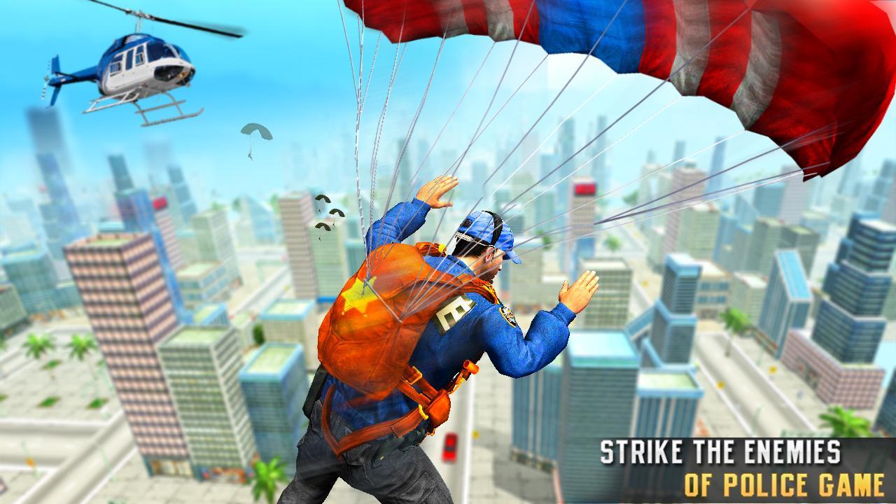 US Police Free Fire - Free Action Game應用截圖第1張