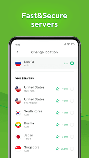 Vast VPN - Secure VPN Proxy स्क्रीनशॉट 2