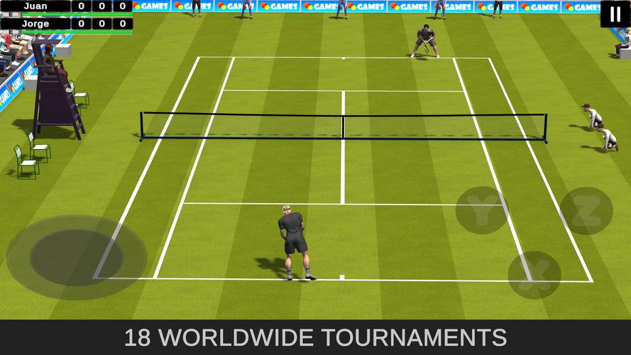 Tennis Slice: World Tour スクリーンショット 1