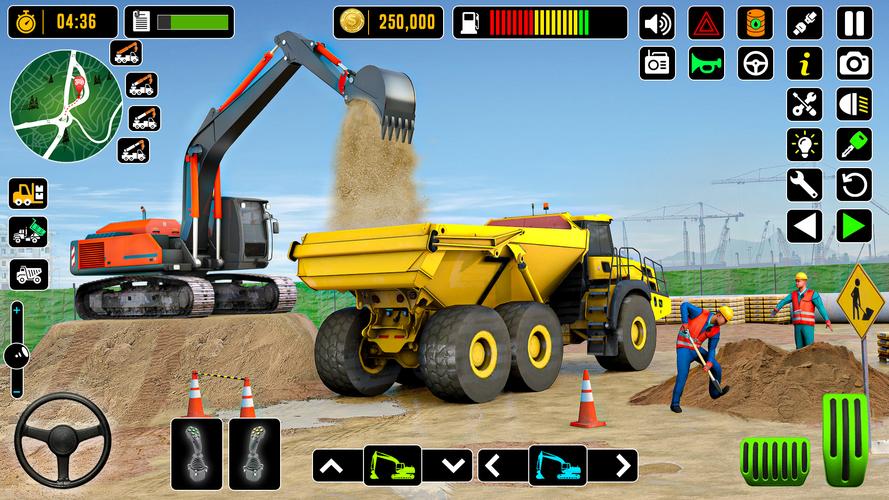 City Road Construction Games Captura de tela 3