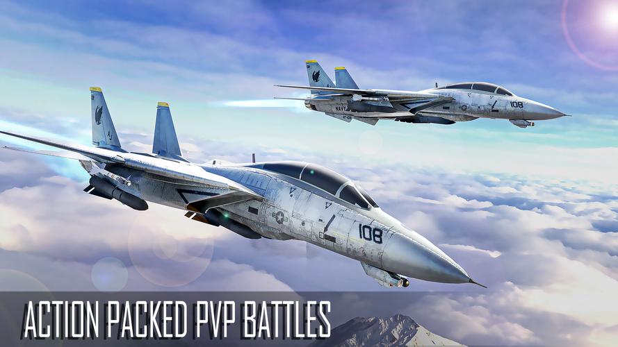 Jet Fighter: Sky Combat 3D Screenshot 1