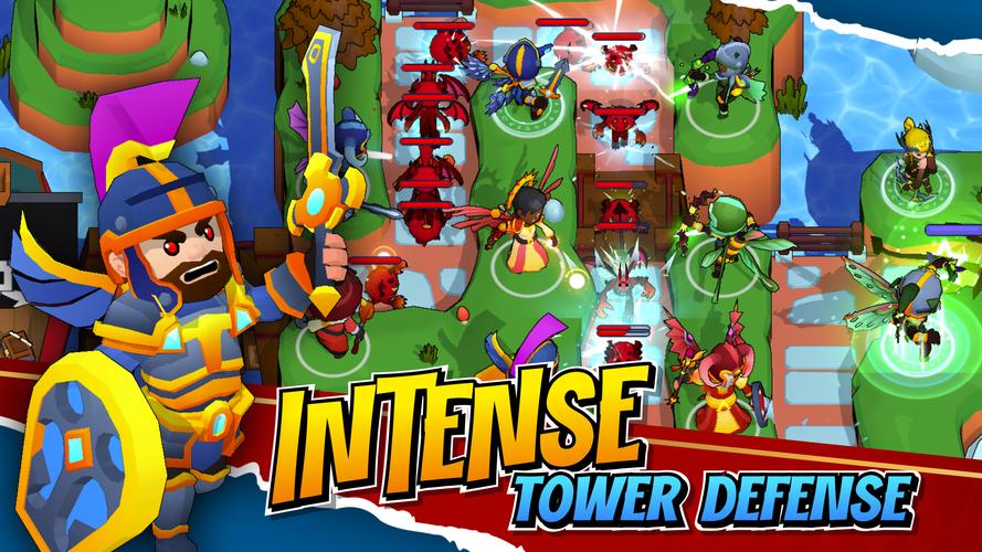 Idle Hero TD Tower Defense RPG應用截圖第1張