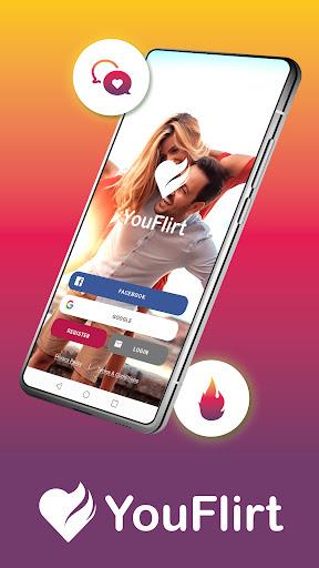 YouFlirt - flirt & chat app स्क्रीनशॉट 1