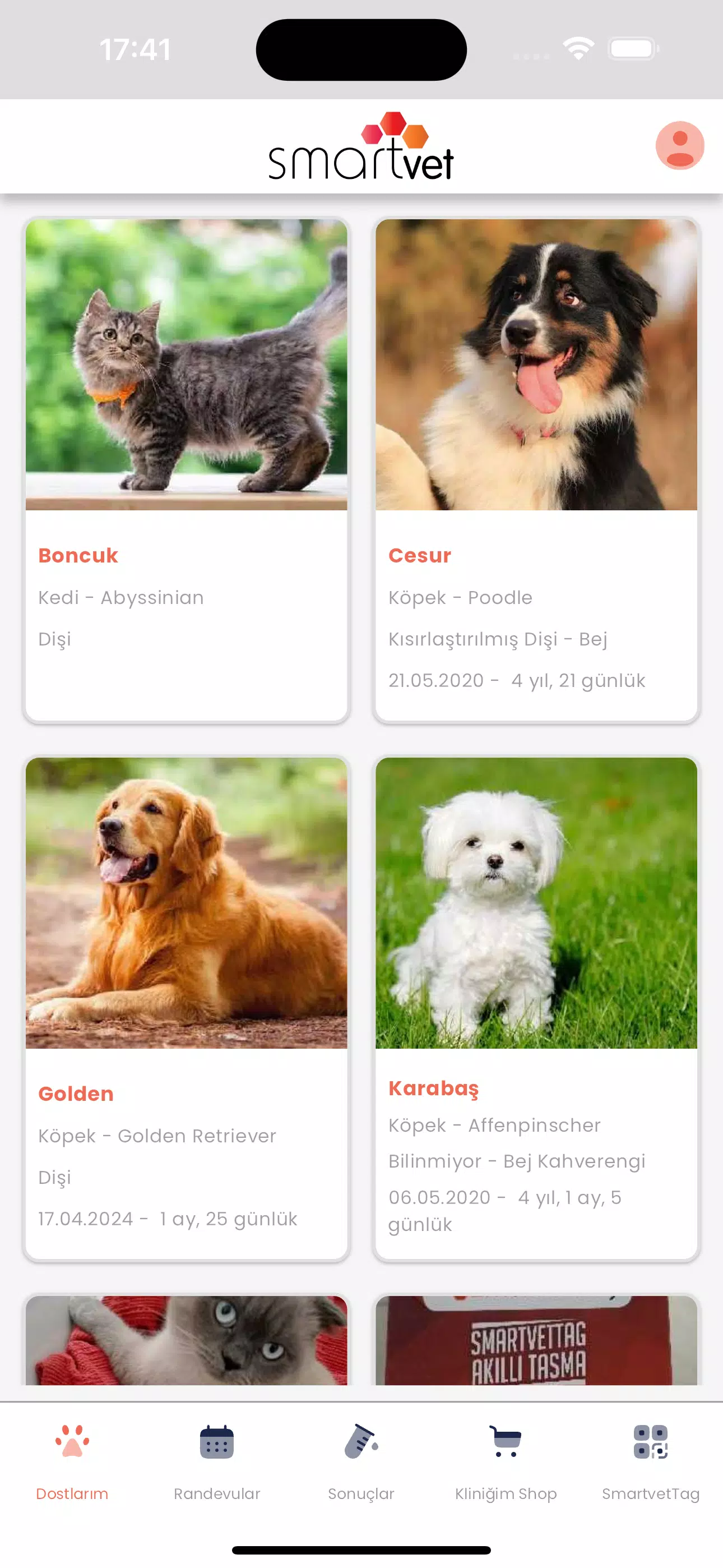 SmartVET ภาพหน้าจอ 1