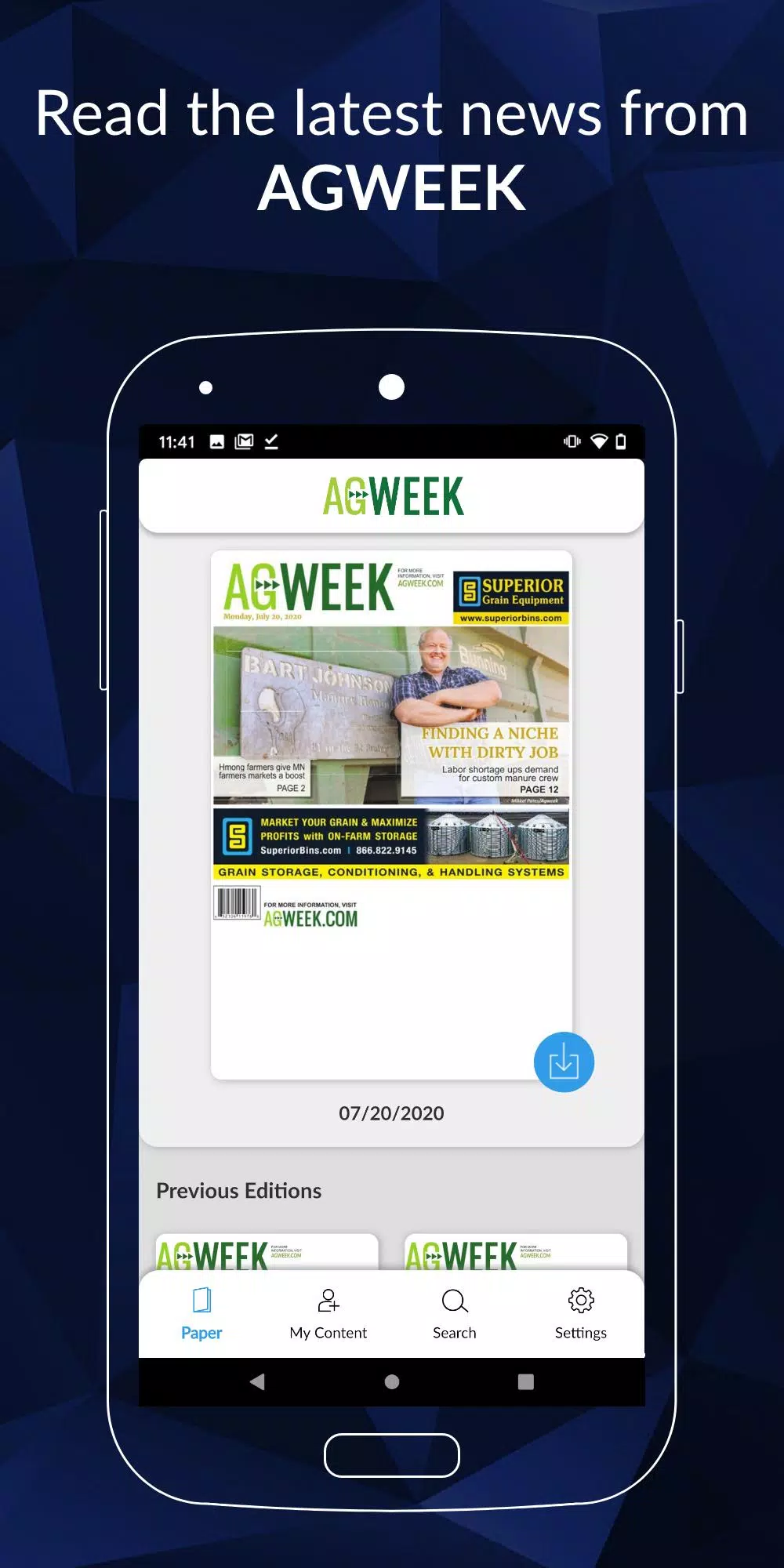Agweek E-Paper Screenshot 1