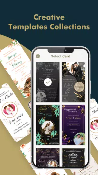 Schermata Engagement Card Maker & Design 3