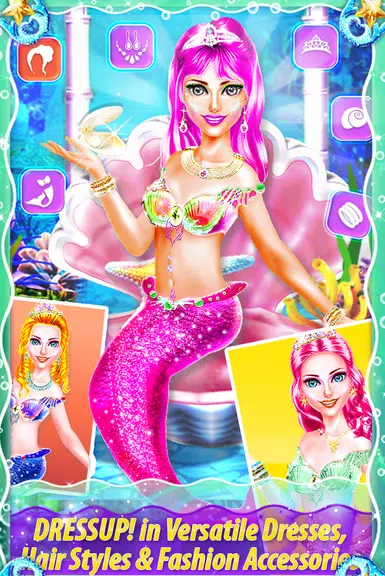 My Little Mermaid - Girls Game應用截圖第2張