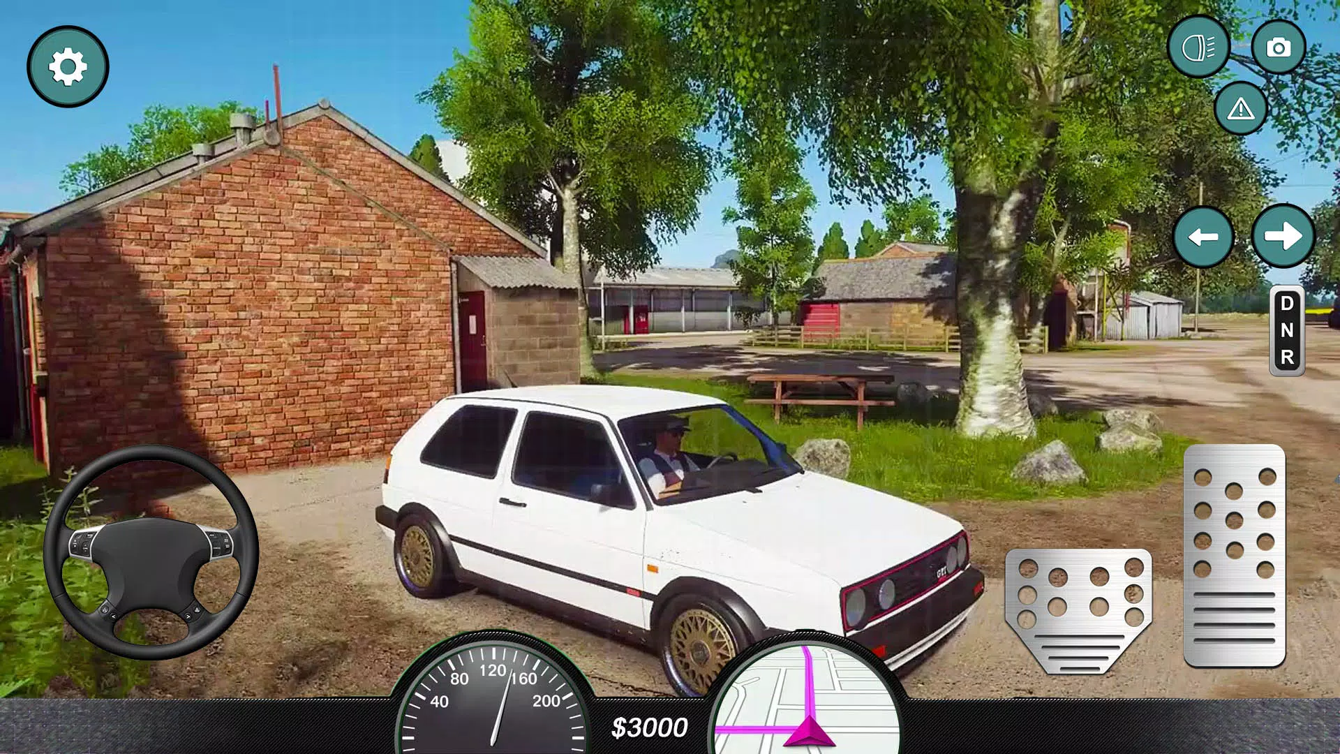 Euro Car Simulator Driving 2 Tangkapan skrin 2