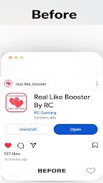 RC Real Like Follower Booster ဖန်သားပြင်ဓာတ်ပုံ 3