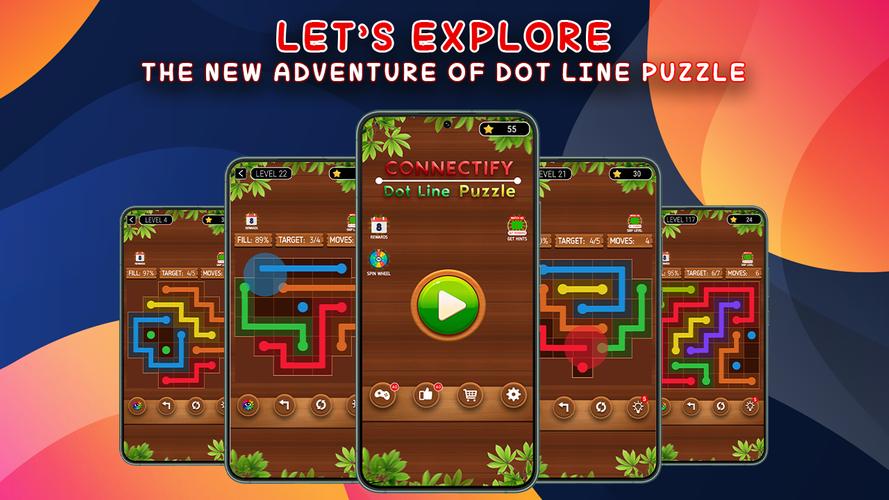 Dot Connect - Two Dots Puzzles Screenshot 1