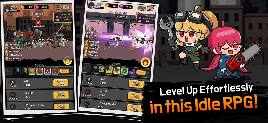Mechanic Legends : Idle RPG应用截图第2张