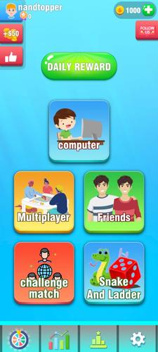 Ludo Play Dice Snake Game 스크린샷 1