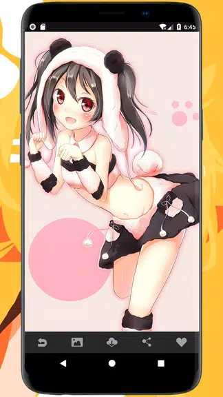 Beauty Anime Girls Wallpapers ဖန်သားပြင်ဓာတ်ပုံ 2