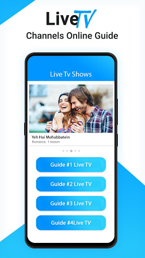 Live TV Channels Free Online Guide Zrzut ekranu 2