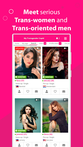 Transgender / TS dating app 스크린샷 3