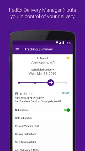 FedEx Mobile スクリーンショット 3