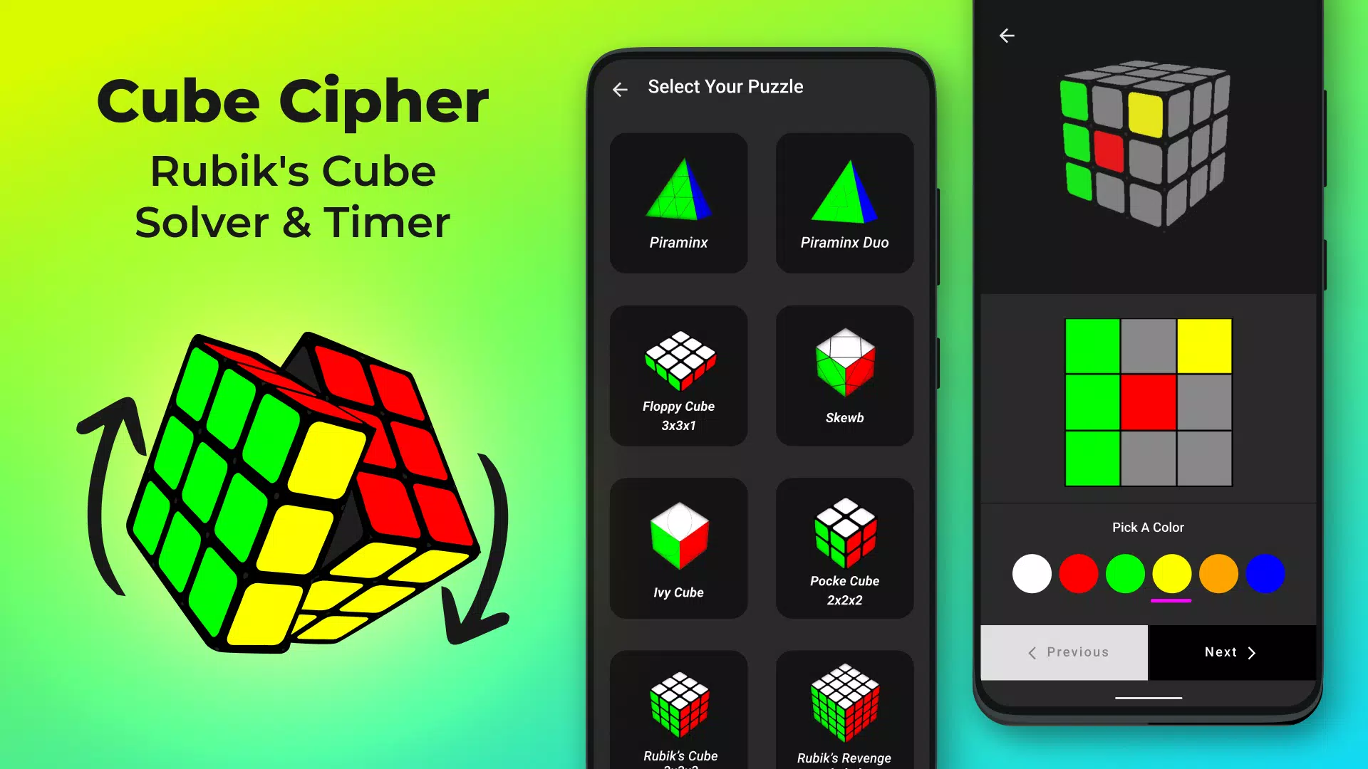 Cube Cipher - Resolver cubo Captura de pantalla 1