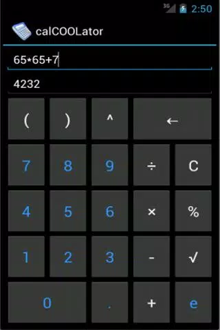 calCOOLator স্ক্রিনশট 2