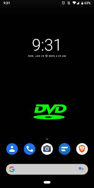 Bouncing DVD Screensaver Live Captura de pantalla 1