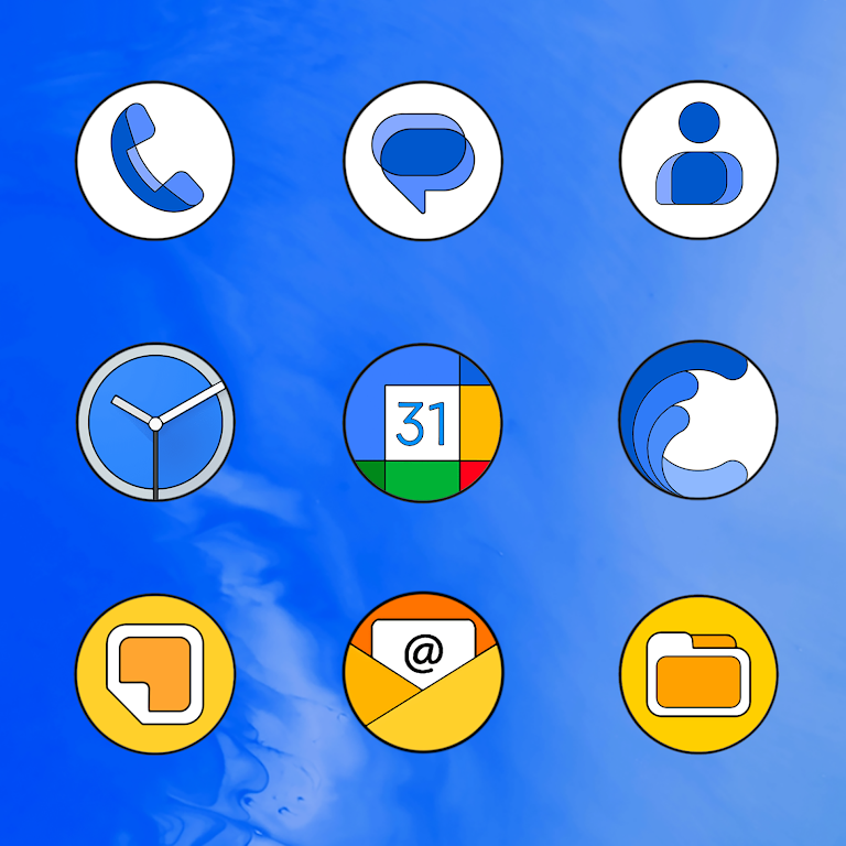 Pixly – Icon Pack Mod Captura de pantalla 1