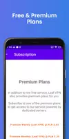 Leaf VPN: stable, unlimited Captura de pantalla 3