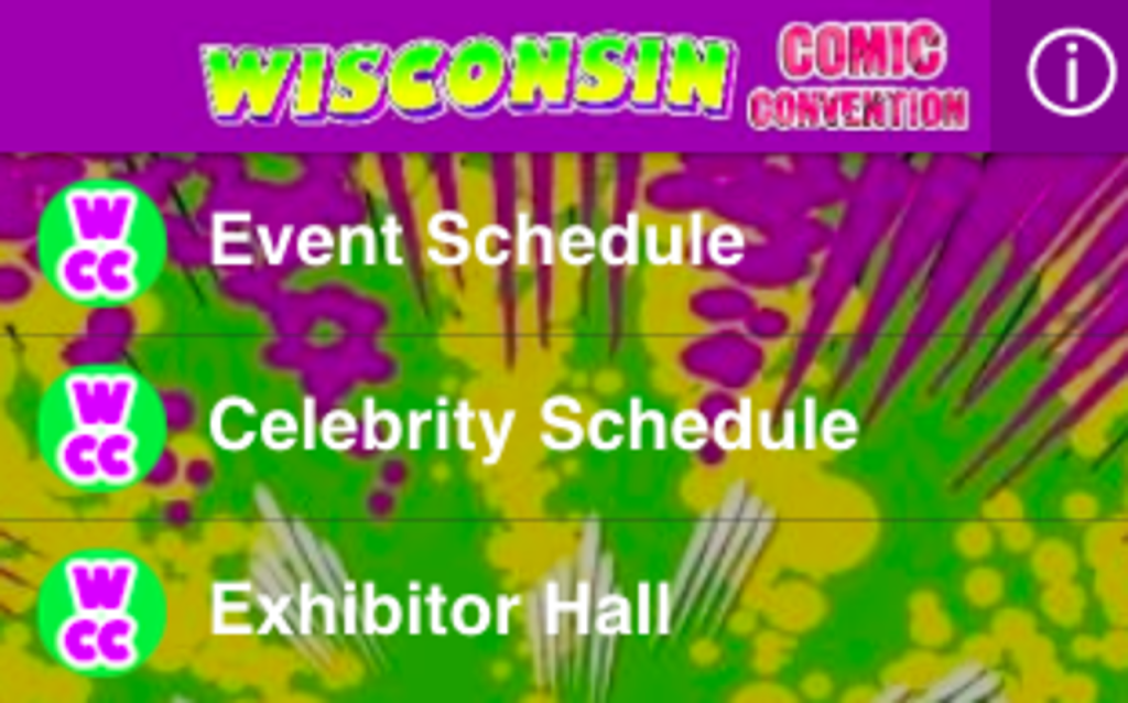 Schermata Wisconsin Comic Convention 3