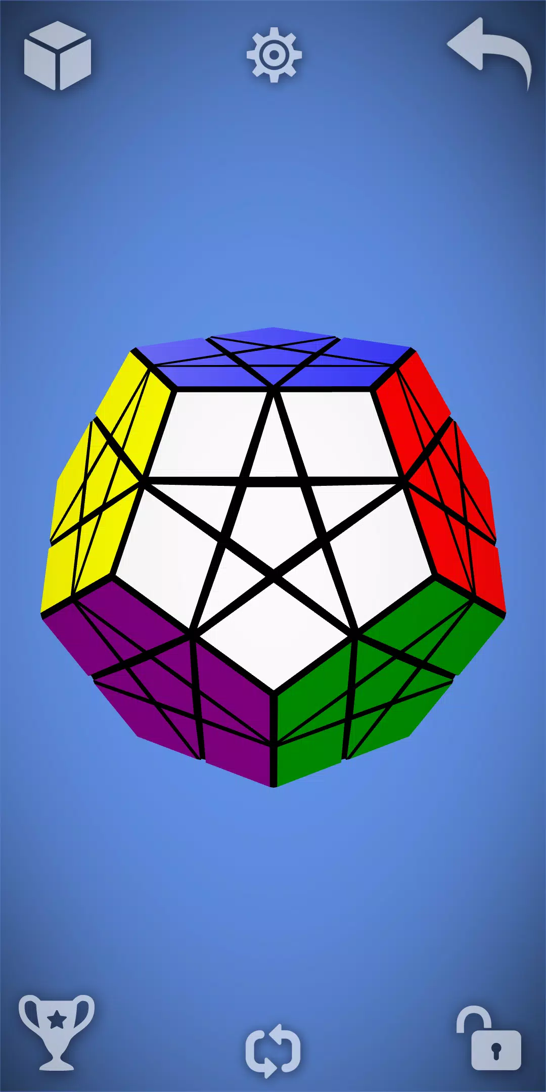 Magic Cube Puzzle 3D Ekran Görüntüsü 3