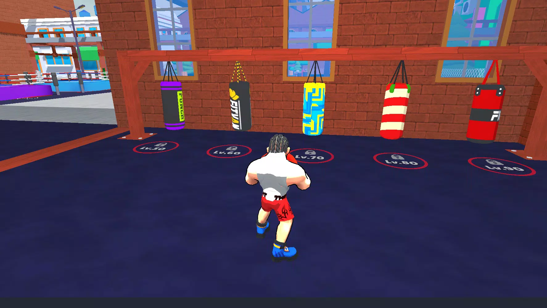 Boxing Clicker Simulator Schermafbeelding 1