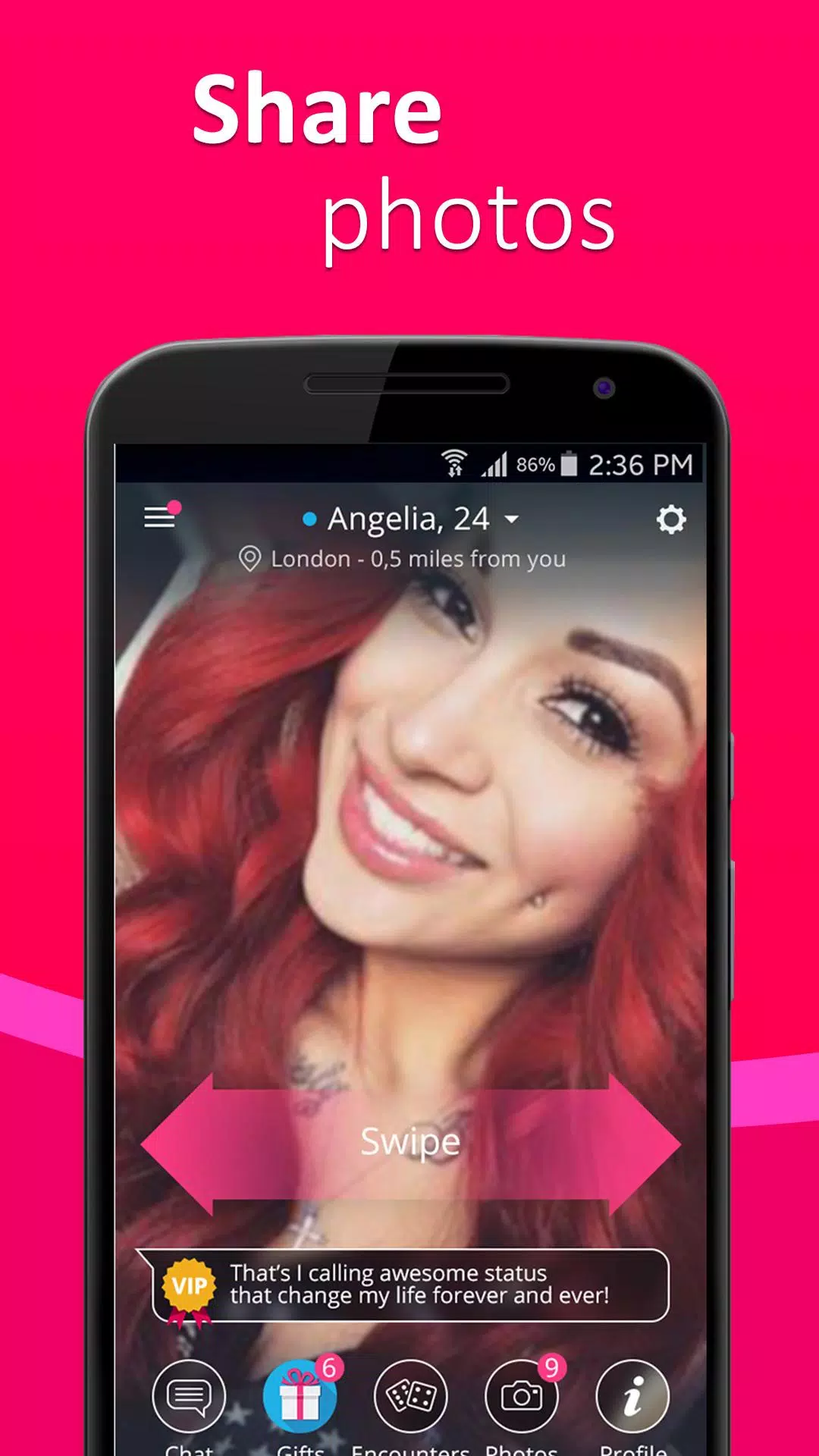 Meet4U - Chat, Love, Singles!應用截圖第2張
